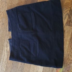 Boden 6p mini skirt, black moleskin